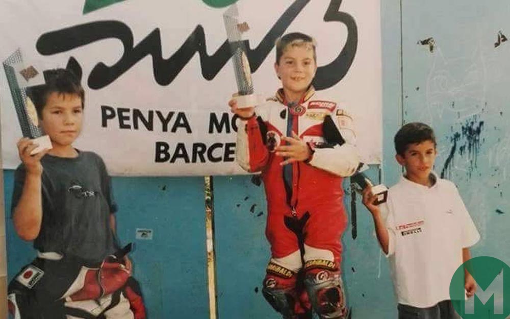 Potret masa kecil 7 pembalap top MotoGP, wajahnya manglingi