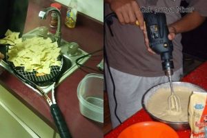 10 Lifehack alat masak ini absurdnya bikin geleng kepala