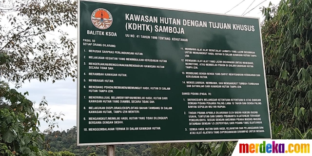 Potret kondisi akses ibu kota baru di Kalimantan Timur