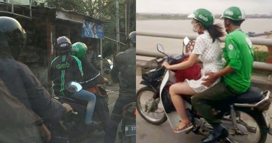 10 Momen driver ojek online dibonceng penumpang, bikin tepuk jidat