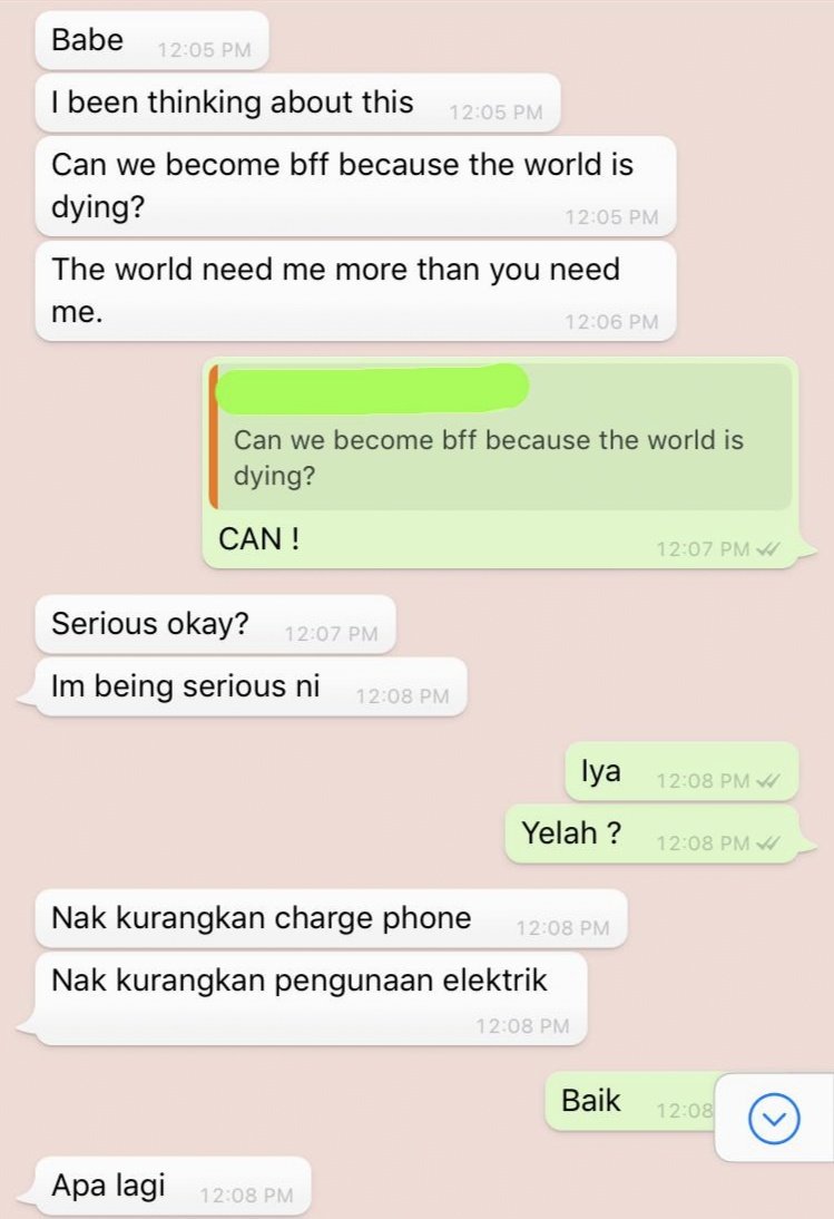 Antimainstream, alasan cewek ini putuskan pacar bikin tepuk jidat