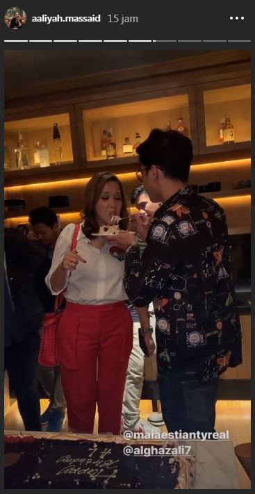 10 Momen kejutan ultah Al Ghazali, paras Maia Estianty jadi sorotan