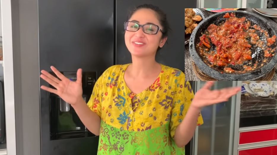 Gaya 7 seleb cantik masak di dapur, berdaster dan tanpa makeup
