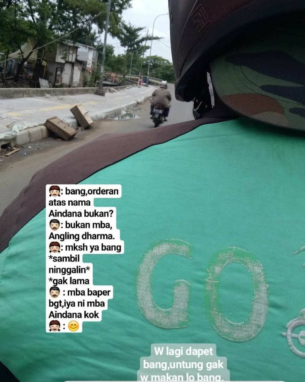 10 Obrolan absurd driver ojek online dan penumpang ini lucu abis