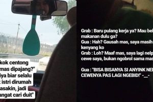10 Obrolan absurd driver ojek online dan penumpang ini lucu abis
