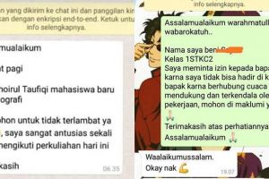10 Chat lucu mahasiswa baru ke dosen ini bikin tepuk jidat
