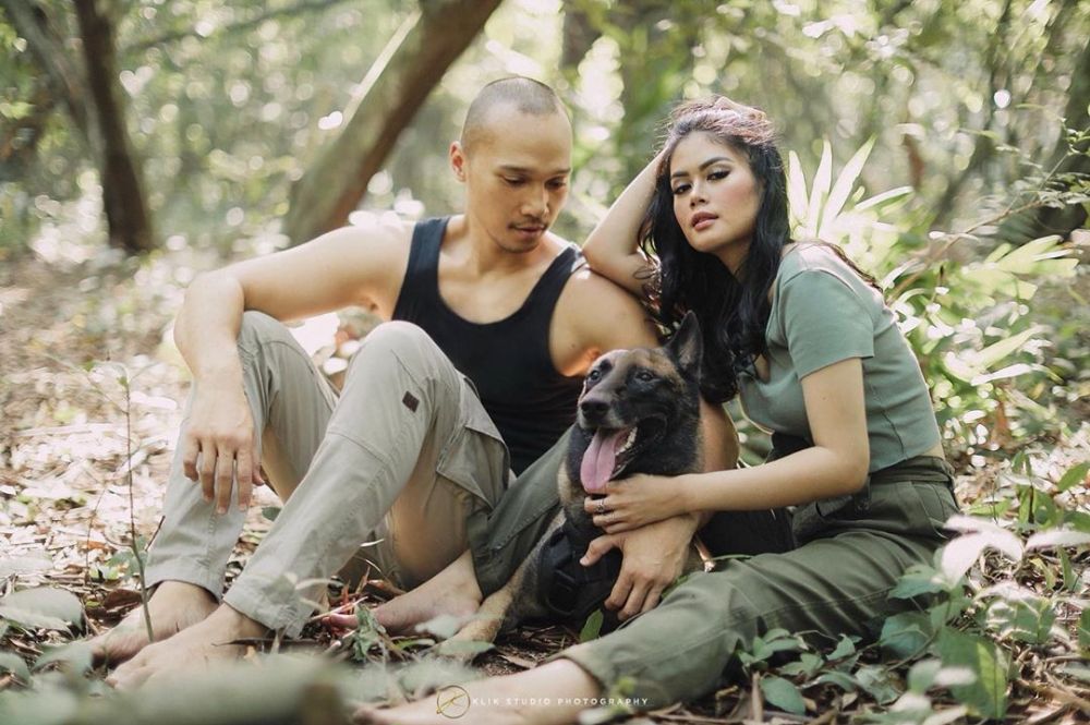 10 Momen Bima Aryo sama anjing peliharaannya, sempat diajak prewed