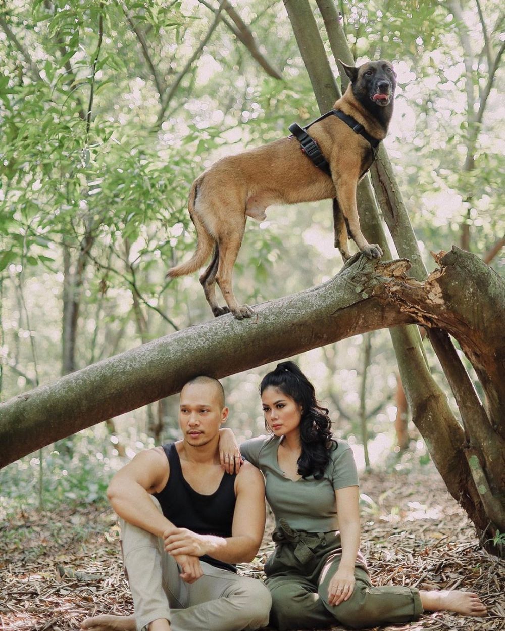 10 Momen Bima Aryo sama anjing peliharaannya, sempat diajak prewed