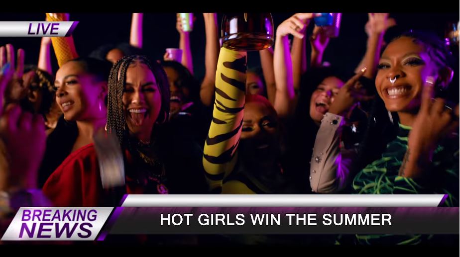 Gaya Agnez Mo di video klip Hot Girl Summer - Nicki Minaj, heboh!