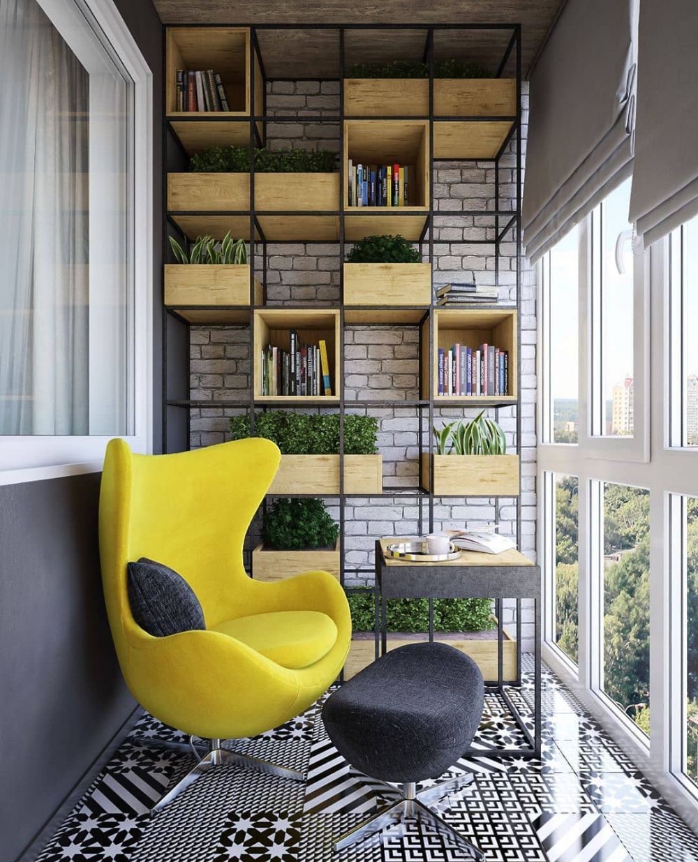 15 Desain  balkon  untuk rumah  minimalis  keren dan bikin nyaman