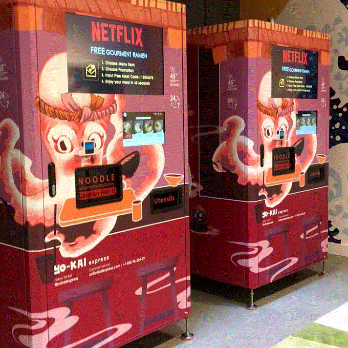 15 Vending machine ini jarang ditemui di Indonesia, bikin takjub