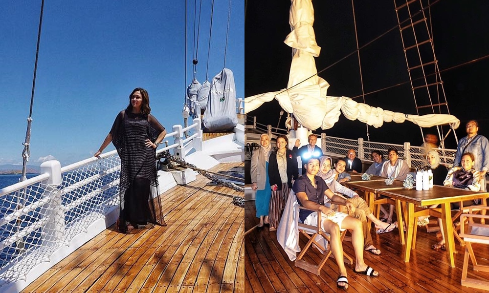 Intip gaya liburan 7 seleb di Labuan Bajo, mewah dan seru abis