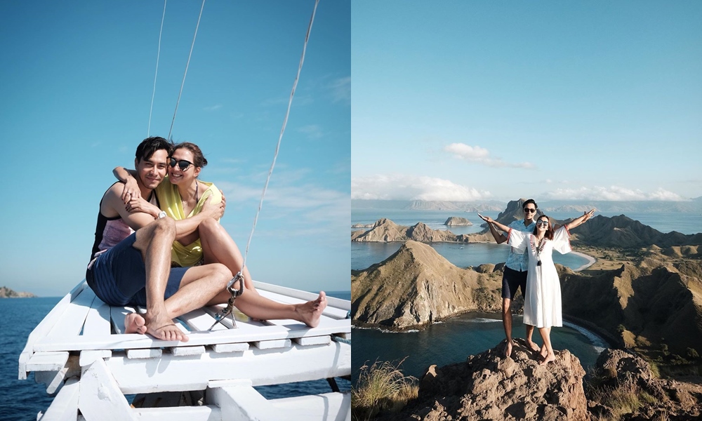 Intip gaya liburan 7 seleb di Labuan Bajo, mewah dan seru abis