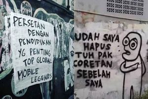 9 Coretan vandalisme ala anak zaman now ini bikin ngelus dada
