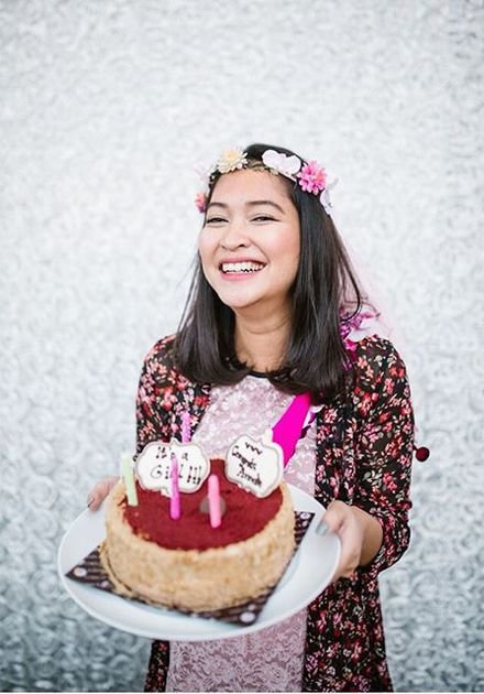 10 Momen baby shower Anneke Jodi, umumkan jenis kelamin sang bayi