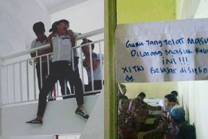 10 Potret bercandanya anak sekolahan ini bikin geleng-geleng