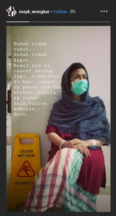 Ria Irawan kembali berjuang melawan kanker, ini curahan hatinya