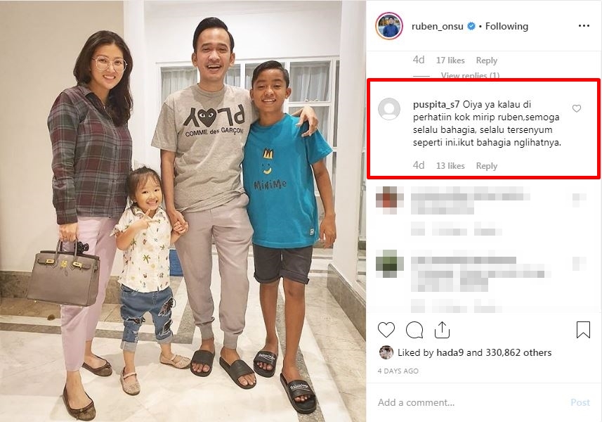 Tak punya ikatan darah, ini 7 bukti Ruben Onsu & Bertrand mirip