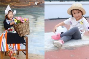 10 Gaya Thalia Onsu saat sesi pemotretan, bikin gemas maksimal