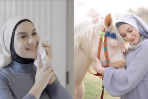 Irish Bella mantap berhijab, banjir dukungan dan pujian