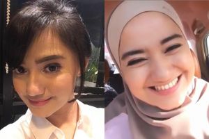 Resmi jadi mualaf, ini 9 pesona Marcella Simon kenakan hijab