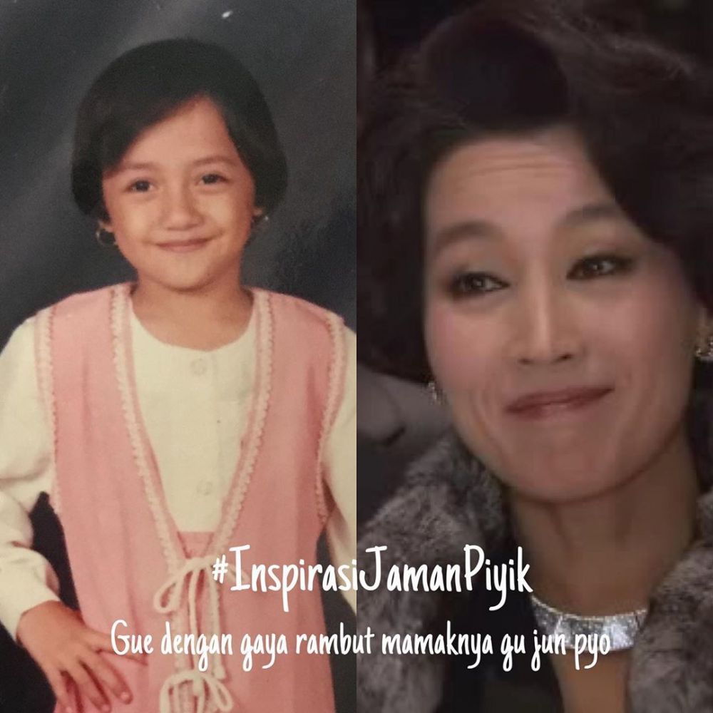 5 Potret masa kecil Marcella Simon, imutnya bikin pangling