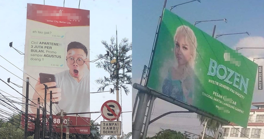 10 Cara promosi di billboard ini kreatifnya mengundang senyum