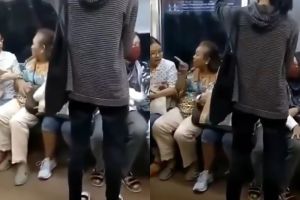 Viral penumpang KRL ngamuk gara-gara dipanggil 'nenek'
