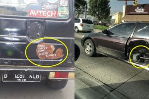 10 Cara lucu orang mengatasi kerusakan mobil ini kocak abis