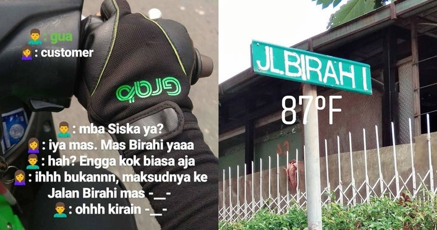 8 Obrolan salah paham driver ojek online & penumpang ini kocak