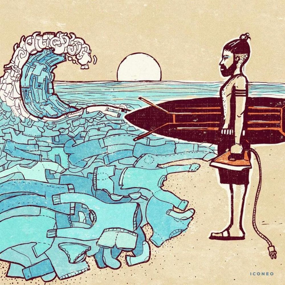 8 Ilustrasi Ini Sindir Kebiasaan Buang Sampah Di Laut