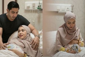 7 Momen persalinan Medina Zein adik ipar Ayu Azhari, penuh perjuangan