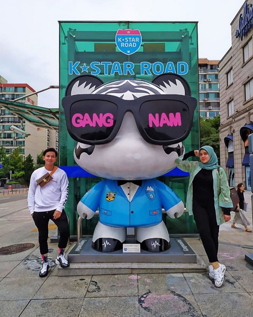 8 Momen seru Fairuz A Rafiq dan keluarga liburan di Korea Selatan