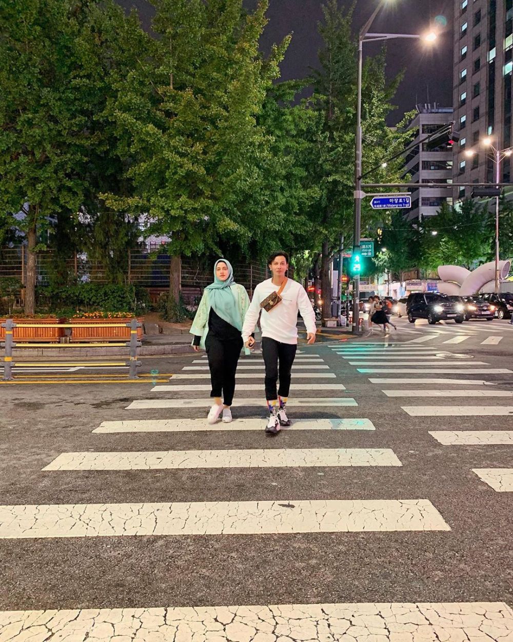 8 Momen seru Fairuz A Rafiq dan keluarga liburan di Korea Selatan