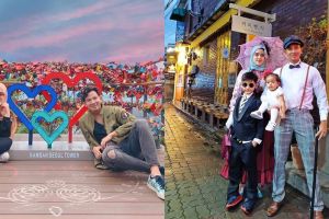 8 Momen seru Fairuz A Rafiq dan keluarga liburan di Korea Selatan