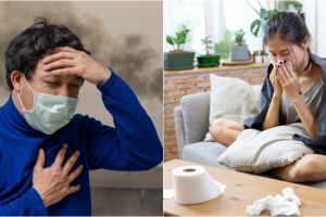 Sepele mirip masuk angin, ini 5 gejala sakit akibat polusi udara parah