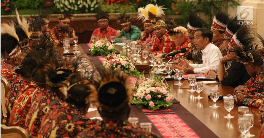 5 Janji Presiden Jokowi saat bertemu dengan 61 tokoh Papua