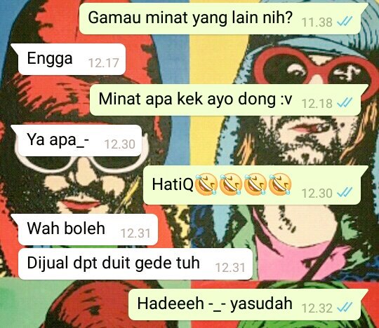 10 Chat lucu cowok nolak halus cewek ini bikin senyum getir