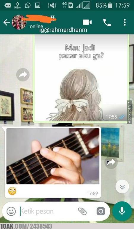 10 Chat lucu cowok nolak halus cewek ini bikin senyum getir