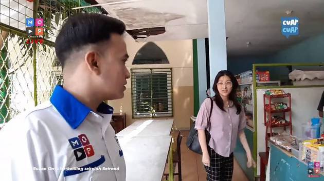 7 Momen Betrand Peto ke sekolah baru diantar Ruben & Sarwendah