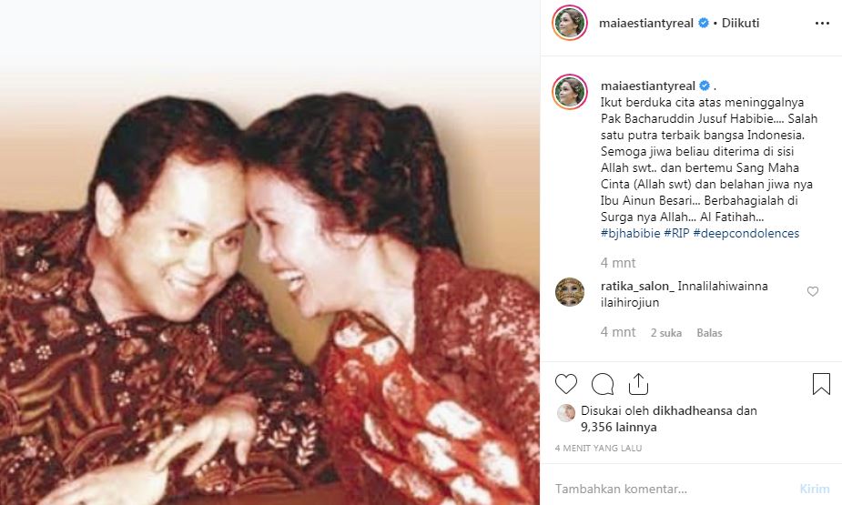 BJ Habibie meninggal, ini ungkapan duka 15 seleb Tanah Air