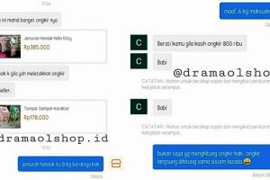 10 Chat soal ongkos kirim online shop ini bikin penjual harus sabar