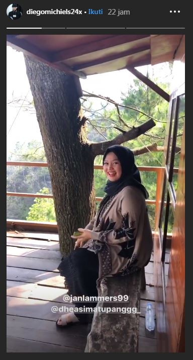 5 Potret babymoon Diego Michiels dan istrinya, gayanya disorot