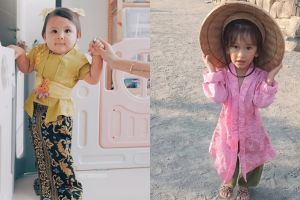 Masih balita pakai kebaya, potret 7 anak seleb ini bikin gemas