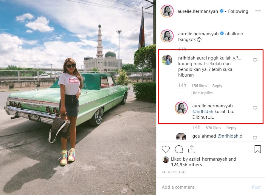 Jawaban santun Aurel Hermansyah disindir soal pendidikan, tuai pujian