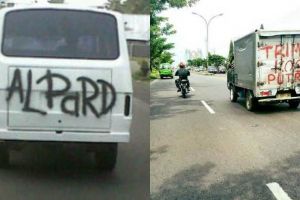 10 Coretan asal di mobil ini bikin pengen ketawa tapi kasihan