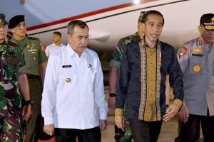 Video ekspresi Jokowi saat tinjau Karhutla Riau, ini instruksinya