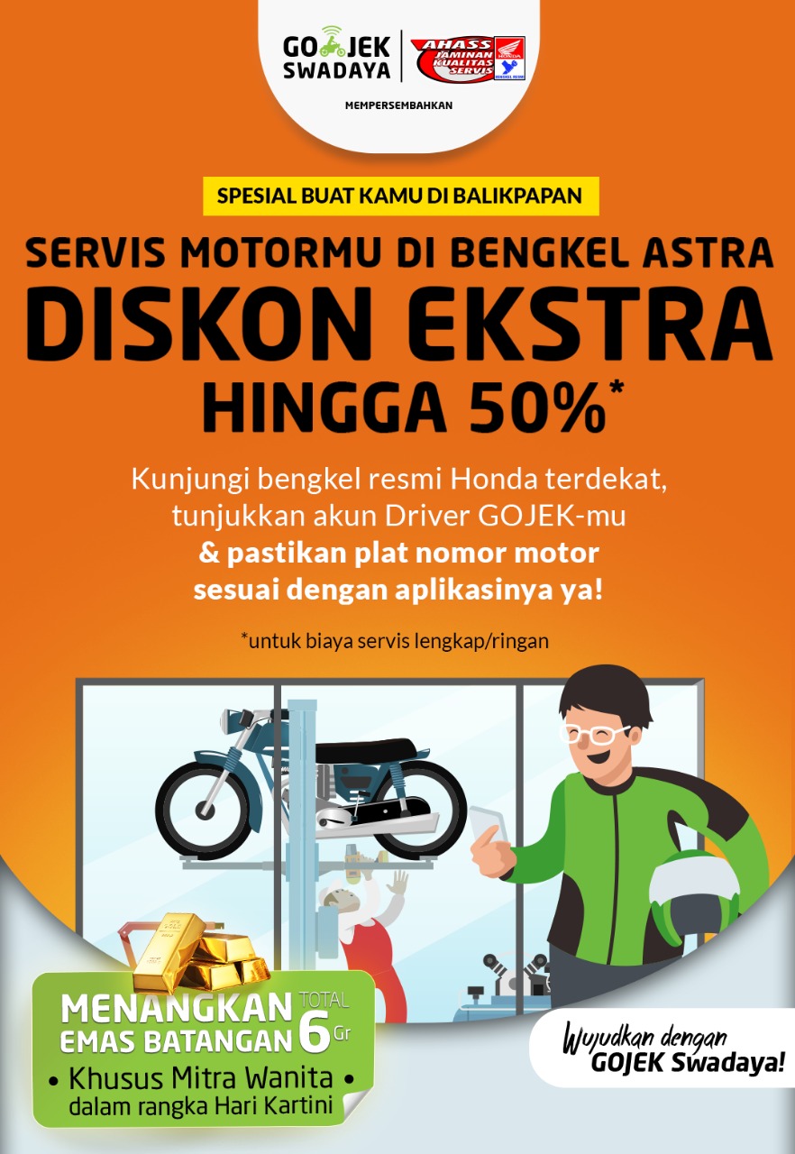 8 Fasilitas penjual kepada driver ojek online ini bikin takjub