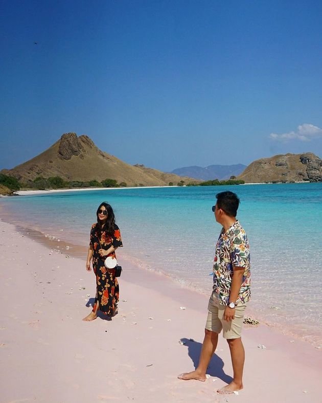 8 Momen adik Ayu Ting Ting & pacar di Labuan Bajo, bak prewedding