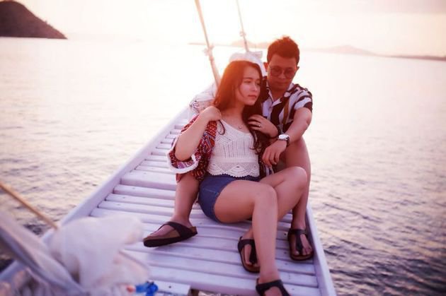 8 Momen adik Ayu Ting Ting & pacar di Labuan Bajo, bak prewedding